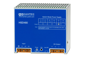 三相导轨供电硬核方案｜CAMTEC HSD480 开关电源